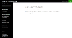 Desktop Screenshot of examplewordpress1.com